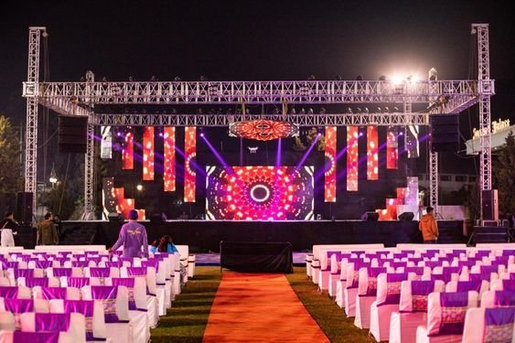 Live outdoor event